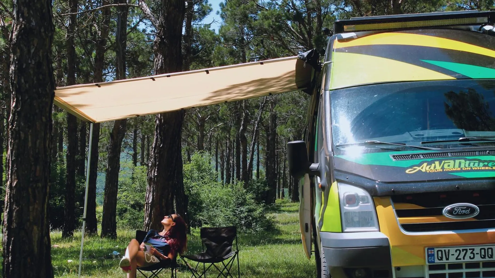 キャンプ場 Advanture - Tbilisi Camper Van Rental